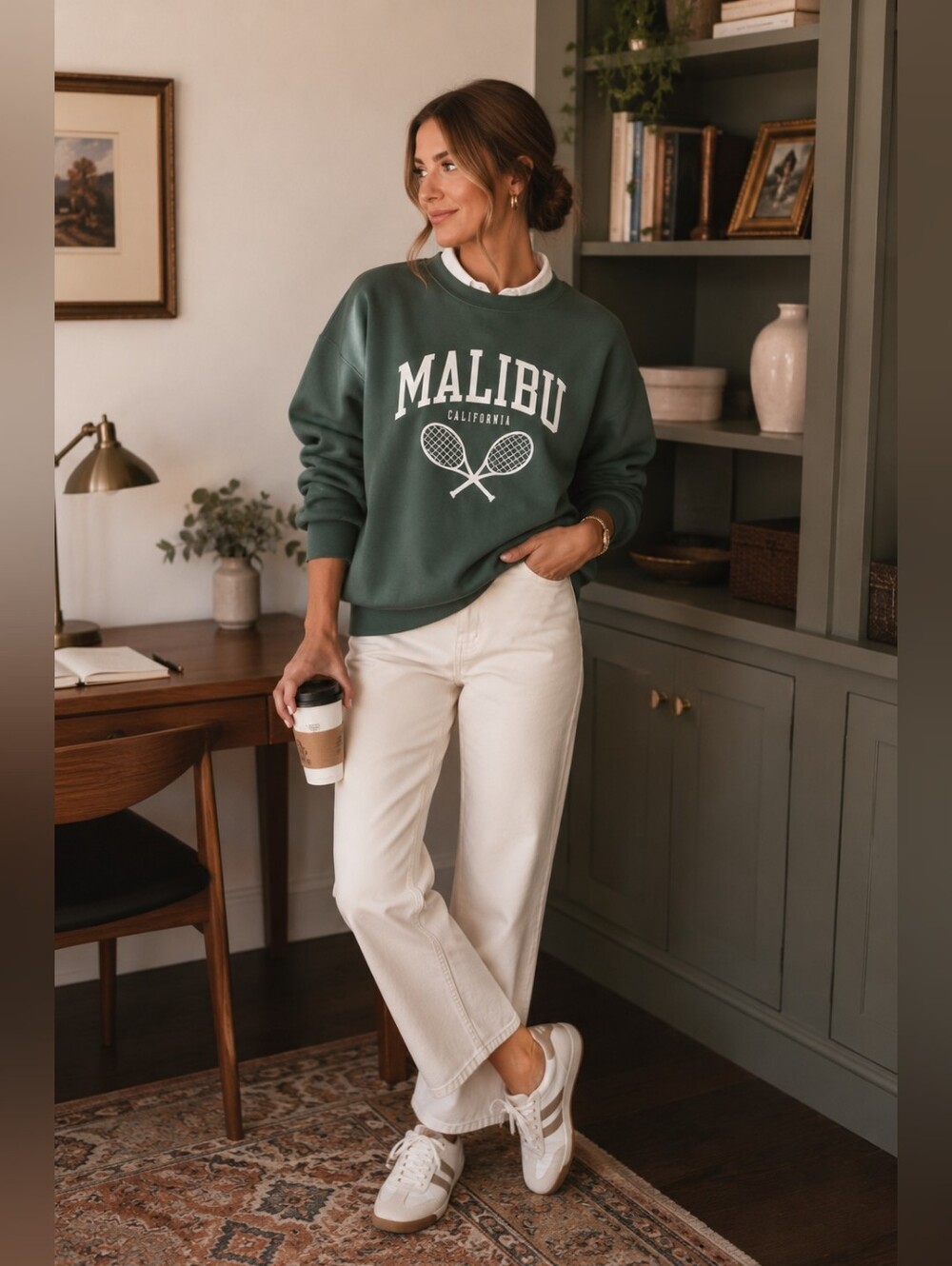 Abercrombie Soft AF Malibu Ca Sweatshirt